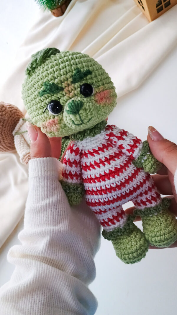 PDF - Grinch, receita amigurumi