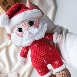 PDF - Papai Noel, receita em amigurumi