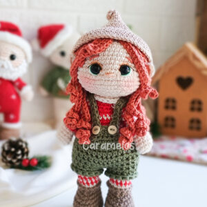 PDF - Flora- A Elfa, receita amigurumi