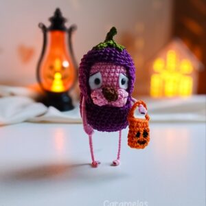 Coragem - cão covarde - Receita amigurumi PDF