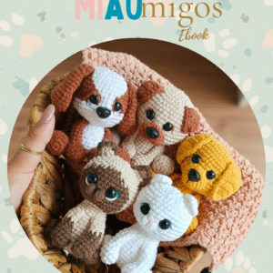 E-book Coleção Miaumigos - Receita amigurumi PDF